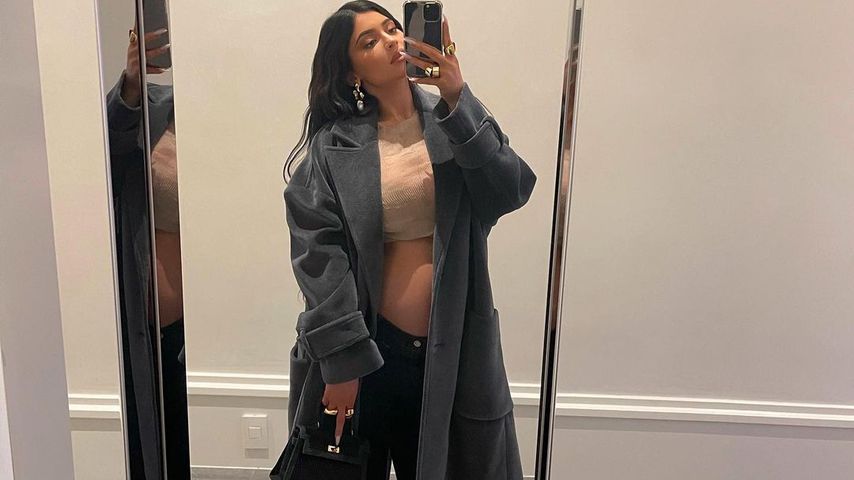 Kylie Jenners Babybauch hat einen großen Schub gemacht!