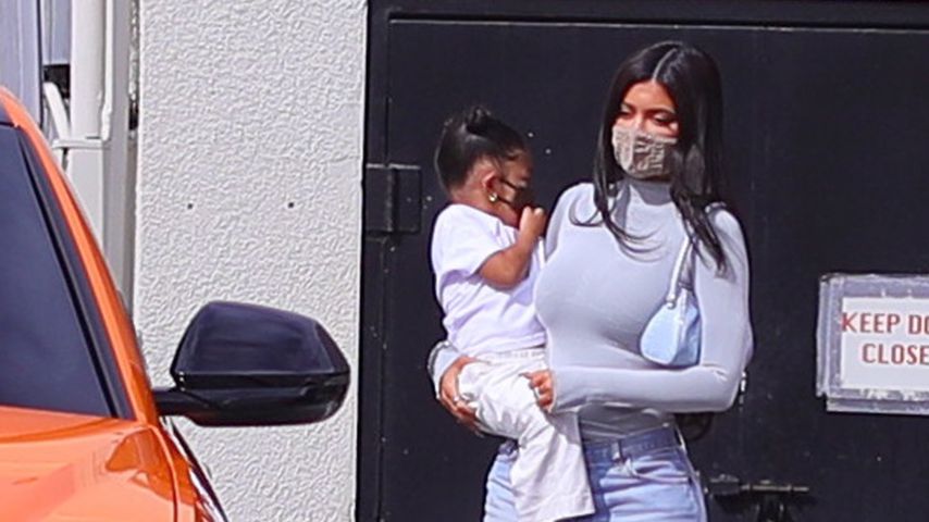 Kylie Jenner und ihre Tochter Stormi, 2021