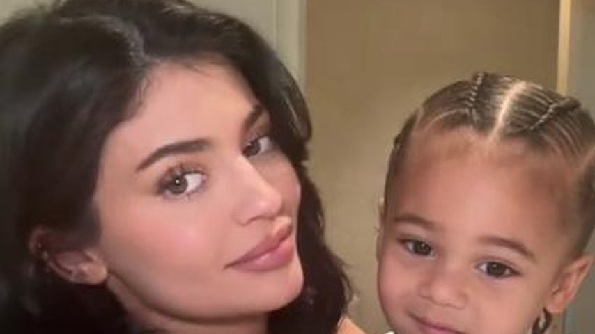 Kylie Jenner mit ihrem Sohn Aire Webster, April 2025