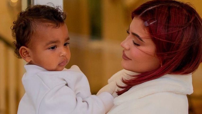Kylie Jenner und ihr Neffe Psalm West
