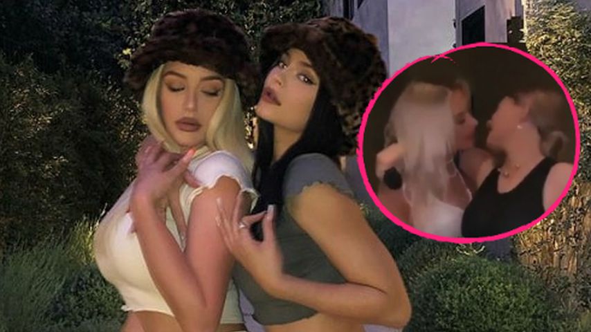 Kylie und ihre BFF an Halloween: Kuss wie Britney & Madonna