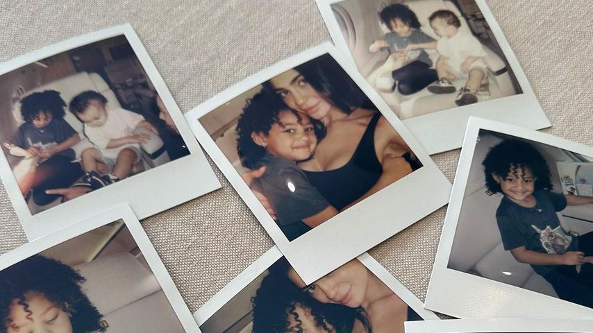 Luxus-Mama: Kylie Jenner mit den Kids im Privatjet unterwegs