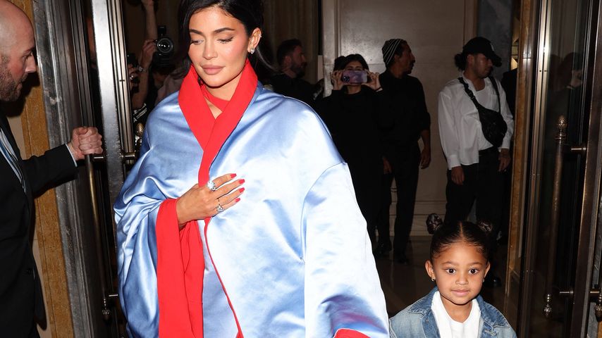 Kylie Jenner und ihre Tochter Stormi Webster im Mai 2023