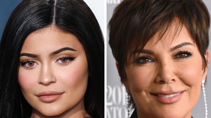 Schwangere Kylie Jenner shoppt mit Mama Kris im Supermarkt