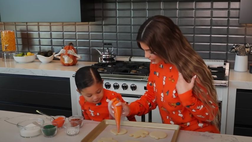 Stormi Webster und Kylie Jenner im Oktober 2020