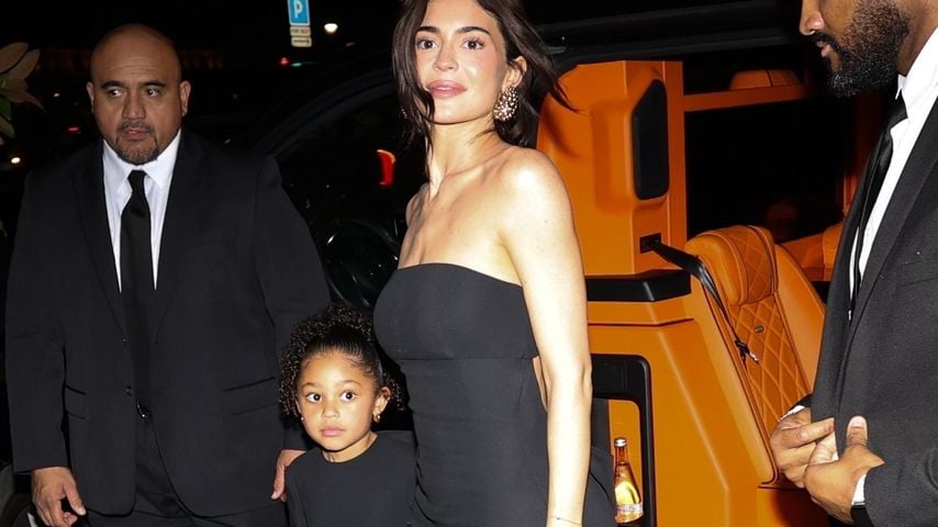 Kylie Jenner und Stormi Webster auf der Fashion Week 2024