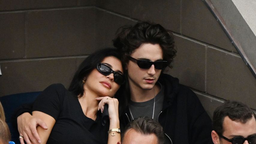 Kylie Jenner und Timothée Chalamet, US Open 2023