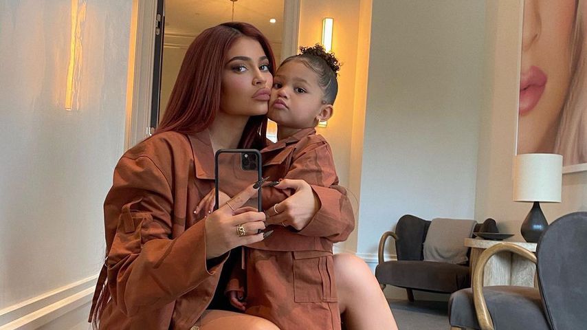 Kylie Jenner und Tochter Stormi auf Instagram