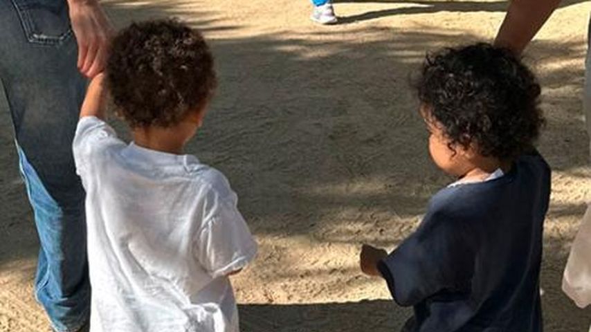 Kylie Jenners Sohn Aire mit einem Freund
