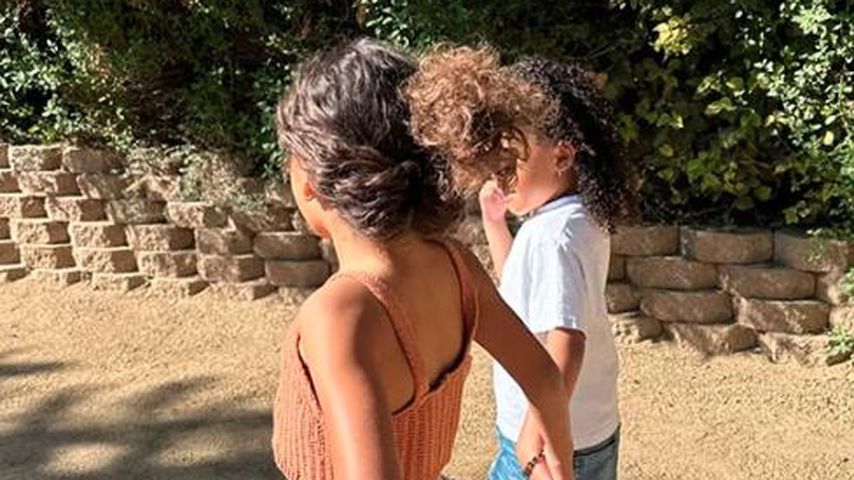 Kylie Jenners Tochter Stormi mit einer Freundin