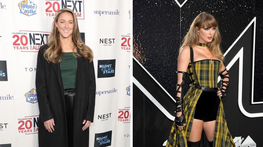 Kylie Kelce freut sich schon auf Taylor Swift als neue Tante