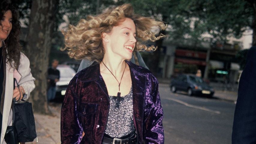Kylie Minogue 1989 in London