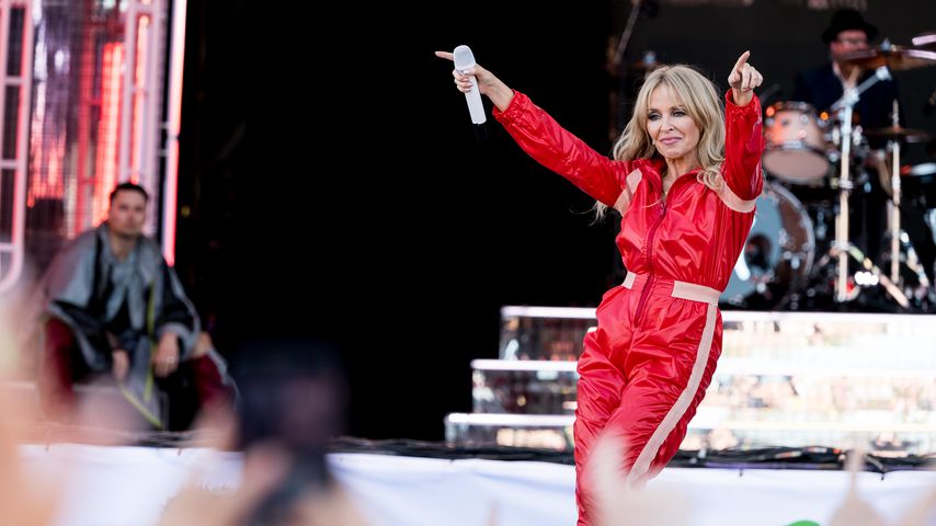 Kylie Minogue beim Glastonbury-Festival 2019