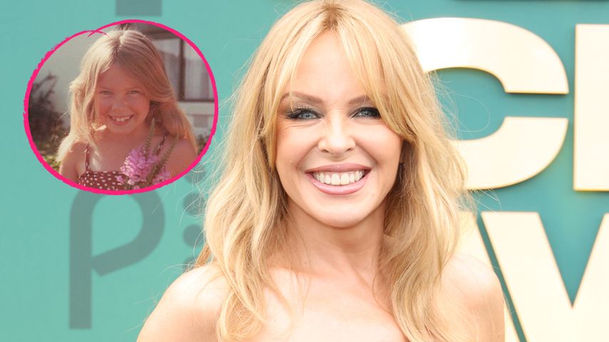 Kylie Minogue begeistert Fans an Geburtstag mit Kinderfotos