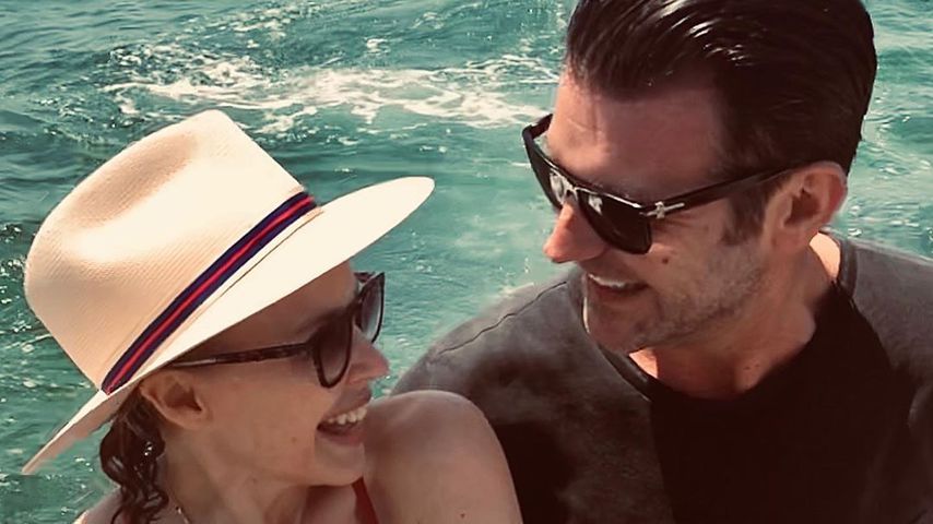 Kylie Minogue und Paul Solomons, Dezember 2019
