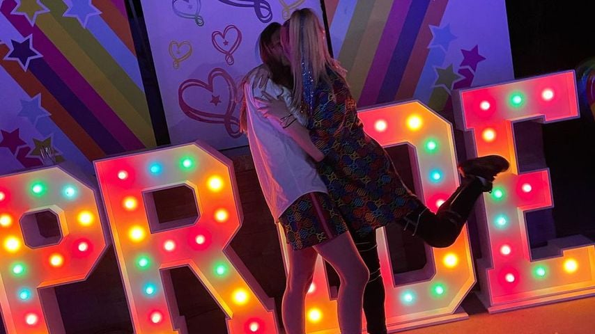 Kylie Prew und Tänzerin JoJo Siwa