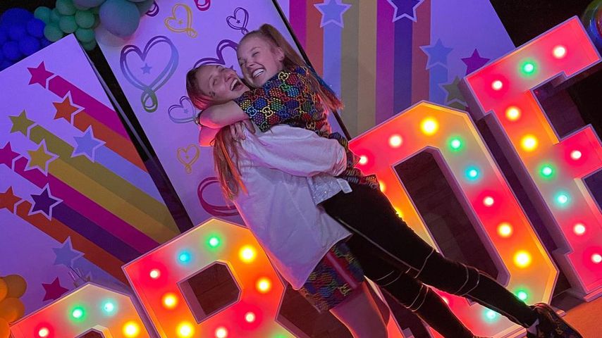 Kylie Prew und ihre Partnerin, Schauspielerin JoJo Siwa