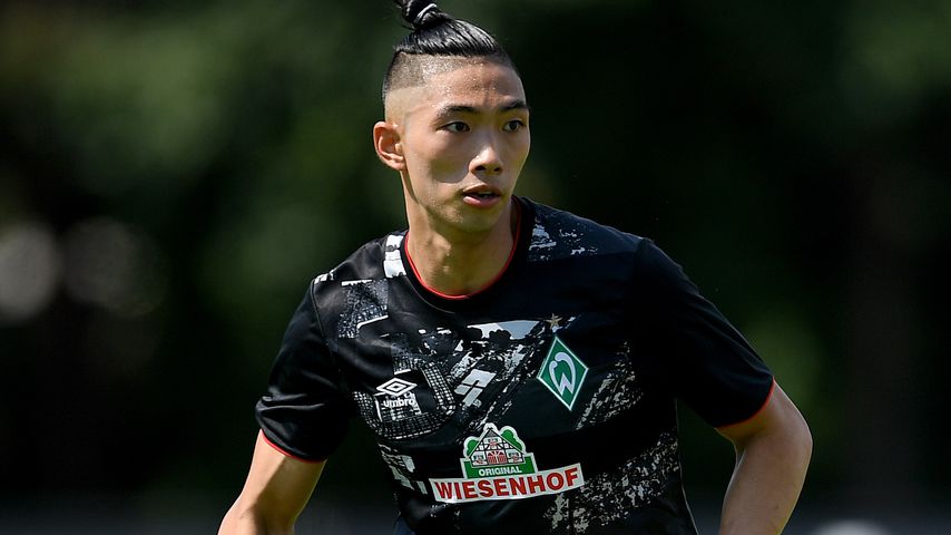 Kyu-Hyun Park von Werder Bremen am 27. Juni 2021 im Heinz-Dettmer-Stadion