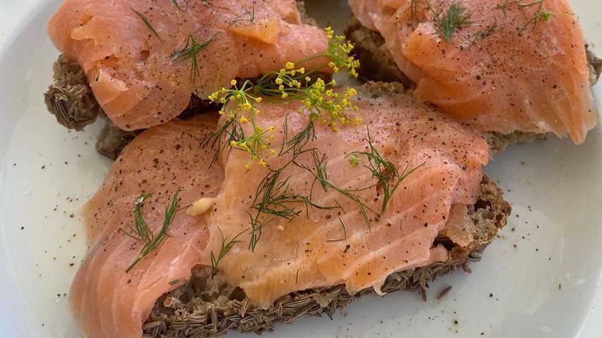 Lachs-Brötchen von Ireland Baldwin