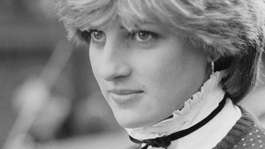 Lady Diana Spencer im November 1980 in London