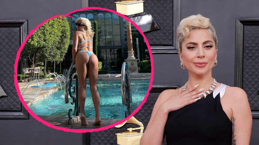 Heiße Kehrseite: Lady Gaga bezaubert Fans in knappem Bikini