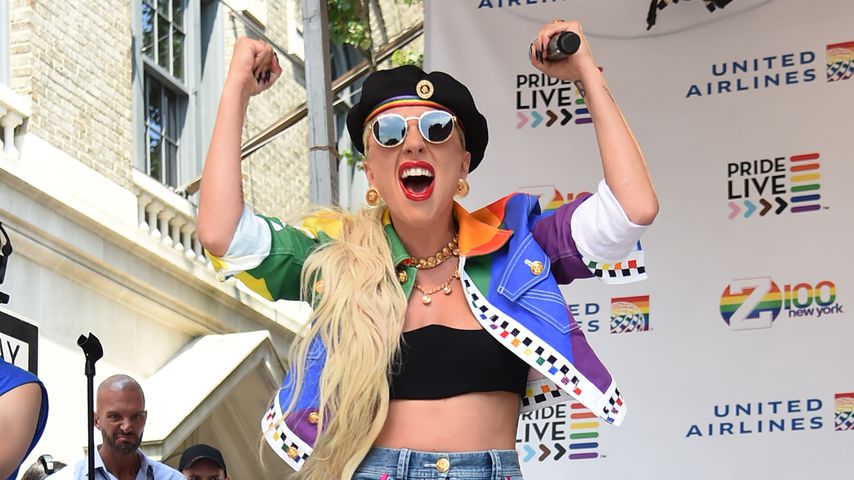 Musikerin Lady Gaga bei der Feier zum 50. Jahrestag der Stonewall-Proteste in New York