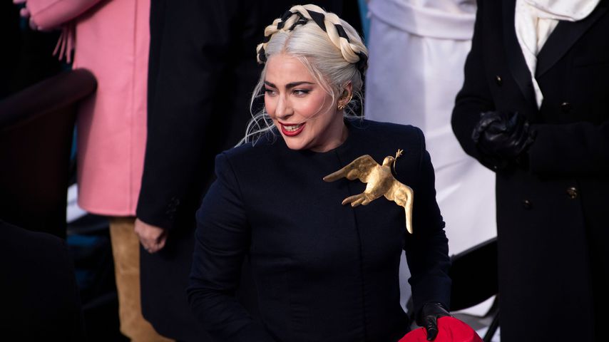 Lady Gaga bei Joe Bidens Amtseinführung in Washington D.C. im Januar 2021