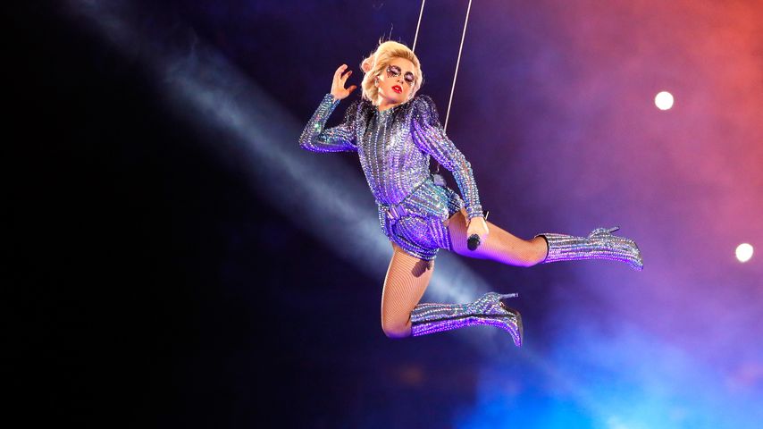 Lady Gaga beim Pepsi Zero Sugar Super Bowl 51