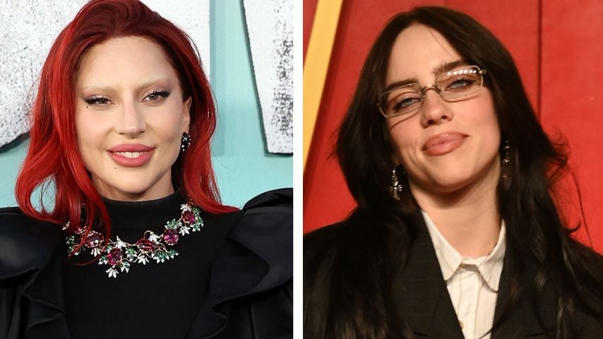 Collage: Lady Gaga und Billie Eilish