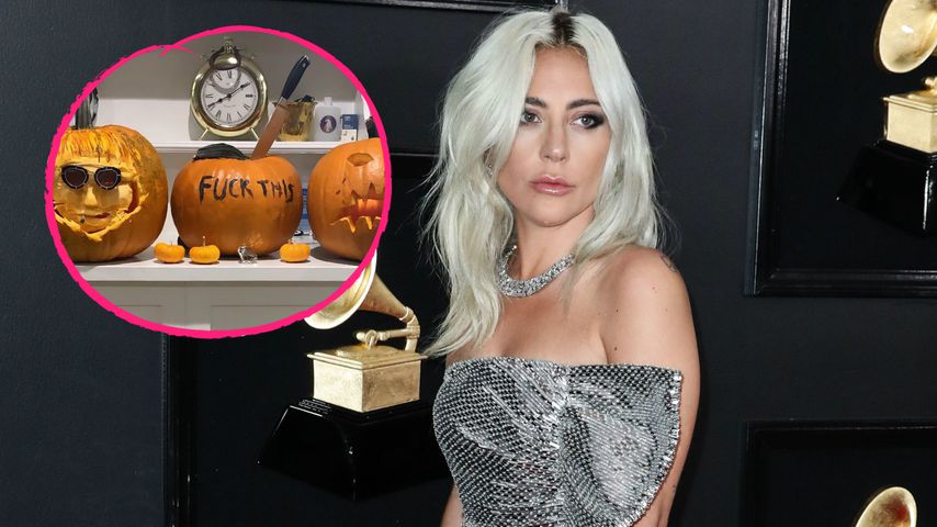 Trennungsfrust? Lady Gaga schnitzt wütende Halloweenkürbisse