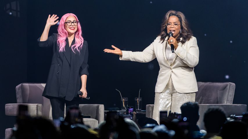 Lady Gaga und Oprah Winfrey im Januar 2020 in Florida