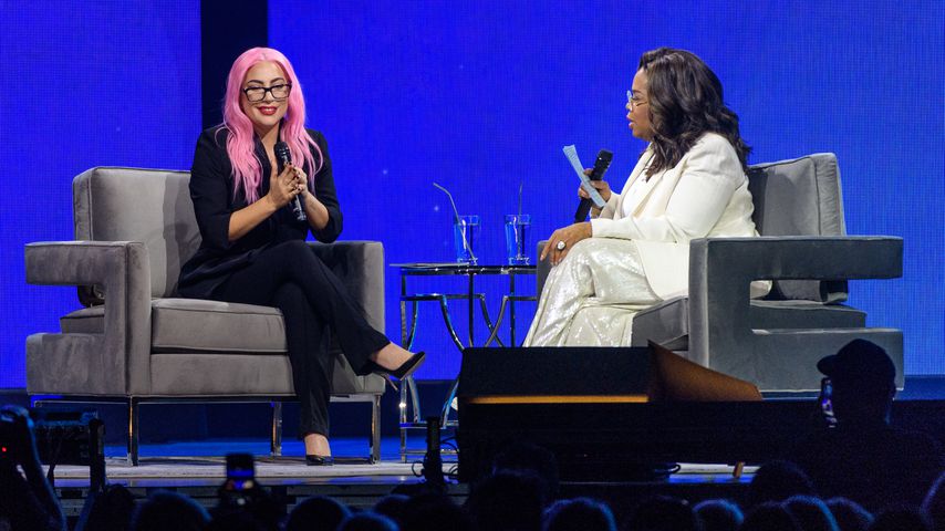 Lady Gaga und Oprah Winfrey im Januar 2020 in Florida
