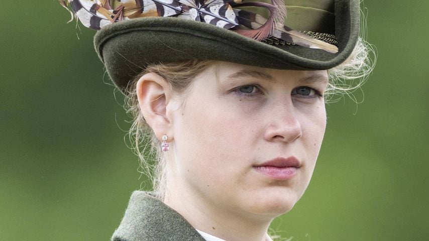 Lady Louise Windsor bei der Kutschfahrt am letzten Tag der Royal Windsor Horse Show, 2022