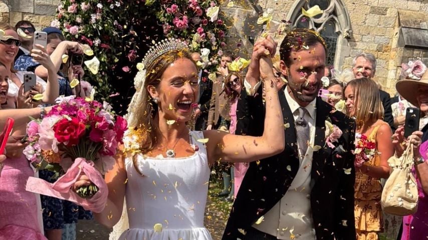 Lady Marina Windsor hat ihren Nico Macaulay geheiratet