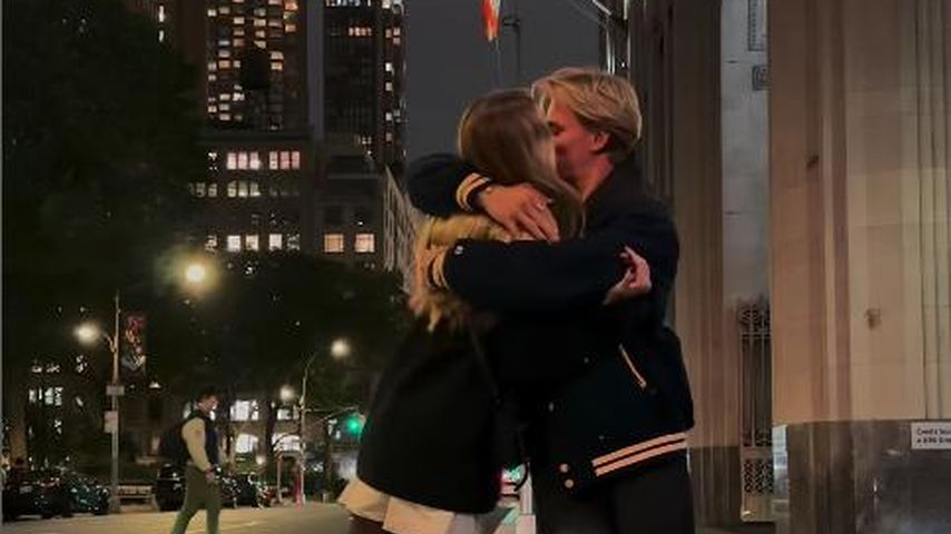 Laila Hasanovic und Mick Schumacher in New York