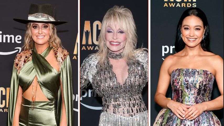 So glamourös präsentierten sich die Stars bei den ACM Awards
