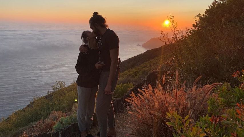 Lais Ribeiro mit ihrem Verlobten Joakim