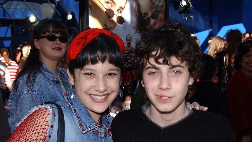 Lalaine Vergara-Paras und Adam Lamberg im Februar 2002