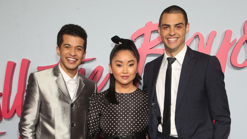 Lana Condor, Noa Centineo und Jordan Fischer bei der Premiere von "To All The Boys: P.S. I Still Lov