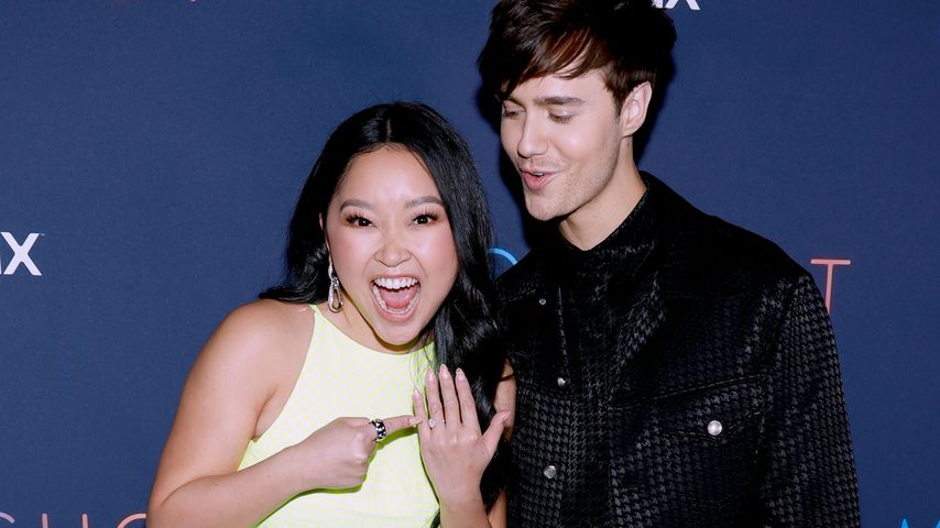 Auf Event: Lana Condor präsentiert ihren Verlobungsring!