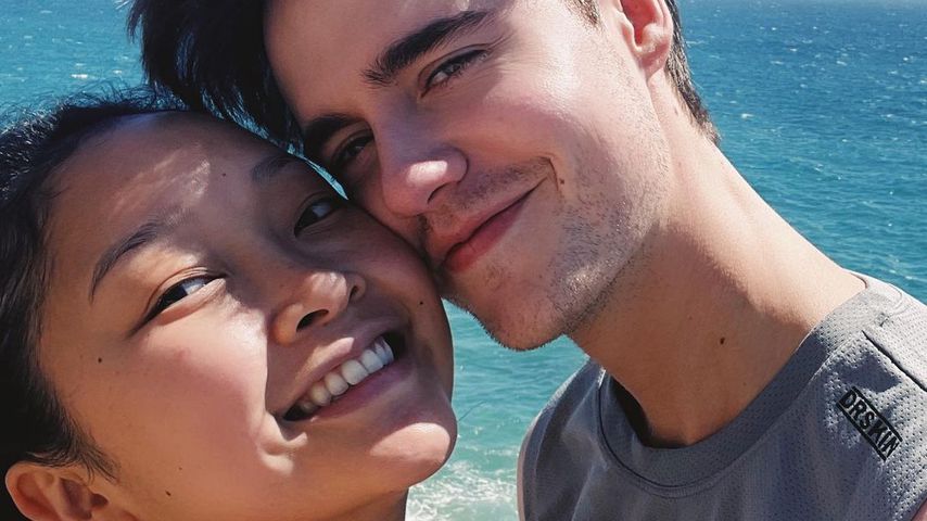 Lana Condor und Anthony De La Torre im September 2021