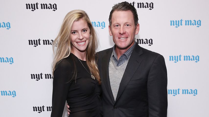 Lance Armstrong mit seiner Frau Anna, Februar 2015