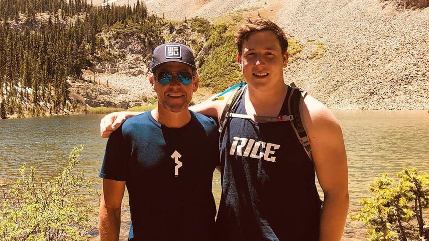 Lance Armstrong und sein Sohn Luke