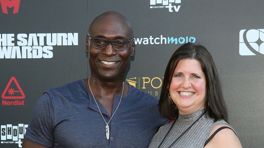 Lance Reddick und Stephanie Reddick im September 2019