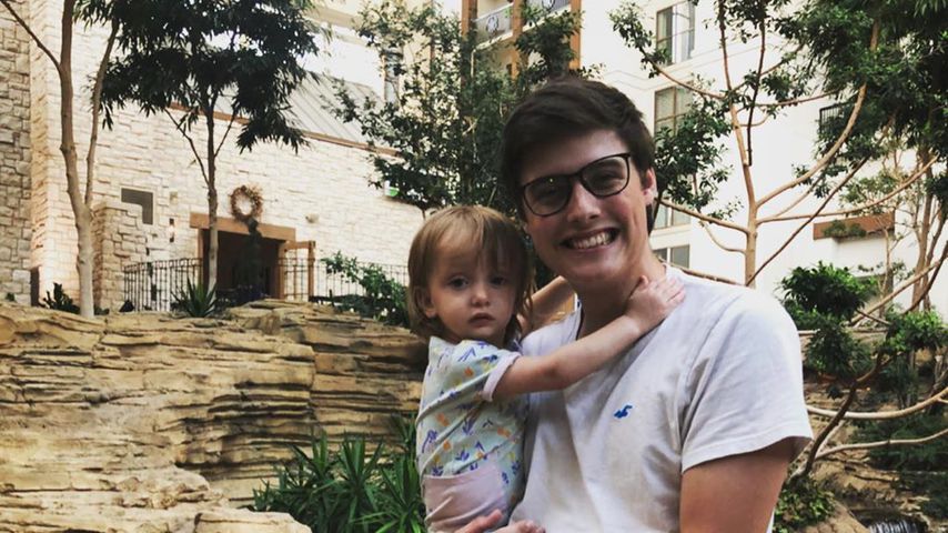 Landon Clifford mit ältesten Tochter