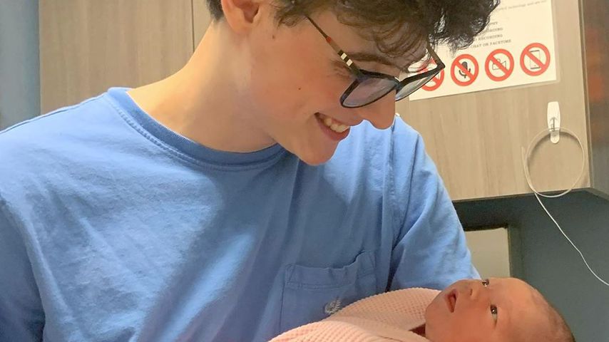 Landon Clifford mit seiner Tochter