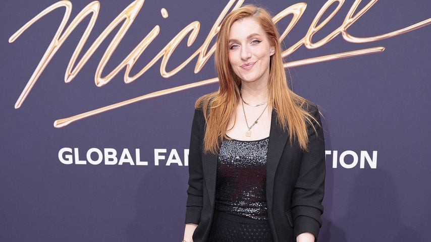 Lara Trautmann bei der Premiere des Films "Michael" in der Uber Eats Music Hall in Berlin, 11. April 2026
