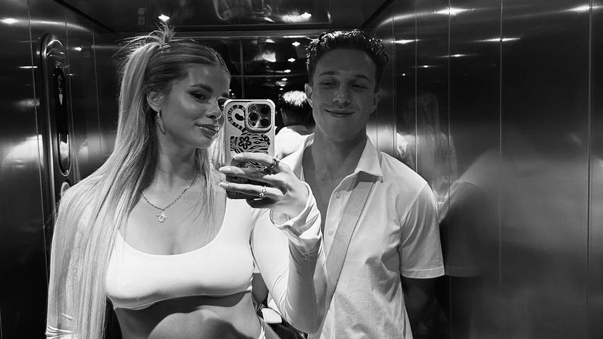 Larissa Neumann mit ihrem neuen Freund