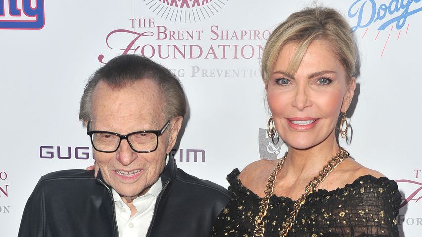 Larry King und seine Frau Shawn