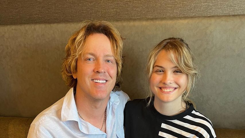Larry mit seiner Tochter Dannielynn Birkhead